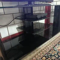 میز تلویزیونی شیشه ای