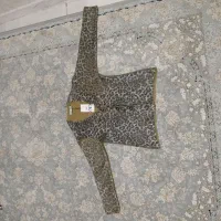 ژاکت زارا پوست حیوان پلنگی اصل