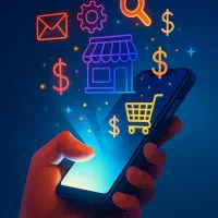 کار اینترنتی با موبایل