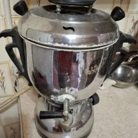 سماور گازی با سینی