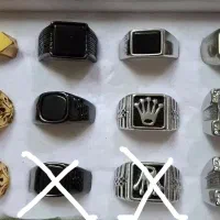 انگشتر استیل ۳۱۶ مردانه|بدلیجات|لاهیجان, شیشه گران|دیوار