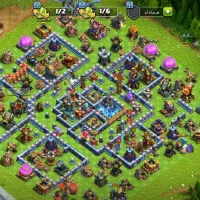 اکانت گیم کلش اف کلنز همراه  کلن