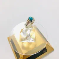 انگشتر نقره فیروزه زنده