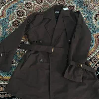 بارانی آستردار قهوه ای سایز ۴۶