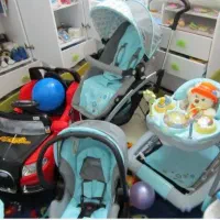 ست کالسکه و کریر کودک|کالسکه و لوازم جانبی|قم, شهرک قدس|دیوار