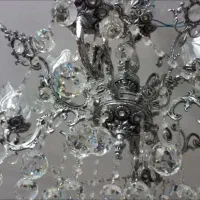 لوستر برنزی سنگین|لوستر و چراغ آویز|تبریز, |دیوار