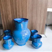 پارچ سفالی چهار عددسس خوری