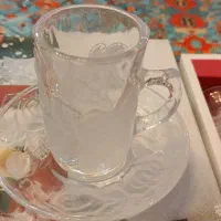 استکان و نعلبکی ۶ نفره سوگا اصل ژاپن - طرح گل رز|ظروف سرو و پذیرایی|تهران, استخر|دیوار