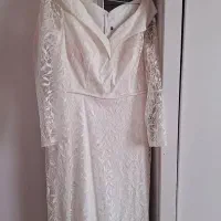 فروش ۲عدد لباس مجلسی سفید فرمالیته کاملا نو ۴۴‌.۴۶|لباس|اندیشه, اندیشه فاز ۴|دیوار