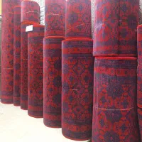 کناره فرش پله گبه سنتی جدیدطرح دستبافت