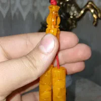 دو عدد تسبیح کهربا|کلکسیون اشیاء عتیقه|فردیس, شهرک شهید حسینی|دیوار