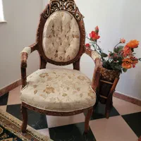 مبلمان استیل ۹ نفره با میز عسلی|مبلمان خانگی و میز عسلی|کتالم و سادات شهر, |دیوار