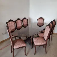 مبلمان ۷ نفره به همراه میز ناهار خوری ۸ نفره|مبلمان خانگی و میز عسلی|تهران, دروس|دیوار