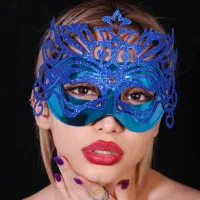 لباس نقاب وسایل کاستوم فانتزی گارتر چرمی و لوازم