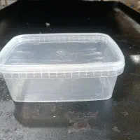 ظرف پلاستیکی درب دار