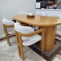 میز ناهارخوری شش نفره|میز و صندلی غذاخوری|تهران, سهروردی|دیوار