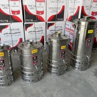 سماور تمام استیل گازی با سایز مختلف به قیمت تولید