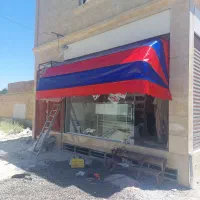 سایبان برقی و کالسکه ای و جک بازویی