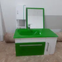 روشویی شیشه خارجی با شیرالات