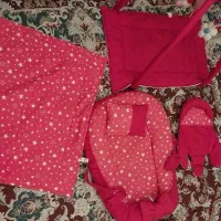 ست خواب و قنداق و بازی نوزاد پنج تیکه