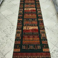 قالیچه سبز ۱ در ۲ و ۱ در ۳ و ۱ در ۴ طرح بختیاری|فرش|مشهد, امیر المومنین|دیوار