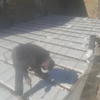 جوش کاری اسکلت و تیرچه اکاسیو