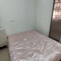 روتختی دونفره ساتن صورتی رنگ همراه روبالشی