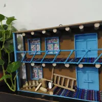 جا کلیدی وجا عودی  نمای کلبه بسیار زیبا