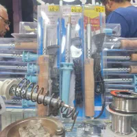 دستگاه لحیم و هویه ۴۰ ۶۰ ۸۰ وات + سیم لحیم روغنی