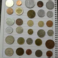 40 عدد سکه خارجی بی تکرار