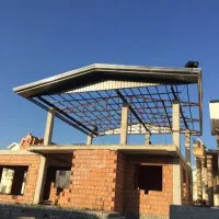 اجرای انواع سقفها شیب دار شیروانی و رابیتس( راویز)