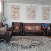 مبل هفت نفره  بعلت جابجایی بفروش میرسد