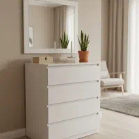 دراور و کمد ست کد ۱۲۴|جاکفشی، کمد، دراور|رشت, خمیران زاهدان|دیوار