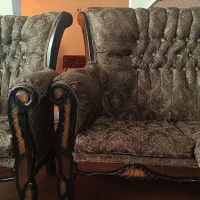 مبل ۸نفره نیاز به تعمیر جزئی|مبلمان خانگی و میز عسلی|قم, تولید دارو و یخچال|دیوار