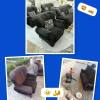 مبل شویی در منزل با قیمت منصفانه / کار تمیز و فوری