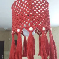 لوستر و رانر کار دست مکرومه|لوستر و چراغ آویز|شاندیز, |دیوار