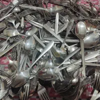 قاشق چنگال درهم دستی 70