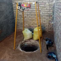 چاه کن ماهر با دستگاه های پبشرفته