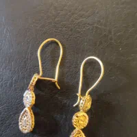 گوشواره طلا کمتر 2 گرم قیمت تابلو