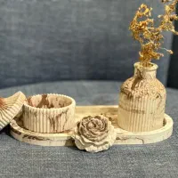 ست مراکشی و جاسیگاری سنگ مصنوعی