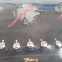 اجاق گاز رومیزی شیشه ای مدلSENSIZ پنج شعله تکنو|اجاق گاز و لوازم برقی پخت‌وپز|خوی, |دیوار