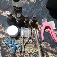 تعدادی وسایل کاشت ناخن|آرایشی، بهداشتی، درمانی|بم, |دیوار