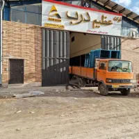 چهارچوب فلزی با رنگ کوره ای رو فقط از عظیم درب بخر|عمده‌فروشی|زنجان, |دیوار