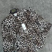 شومیز مانتو پلنگی کتان|لباس|شاهرود, |دیوار