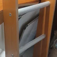 سرویس خواب دو طبقه نوجوان نیما چوب تمام MDF|تخت و سرویس خواب|تهران, شهران جنوبی|دیوار