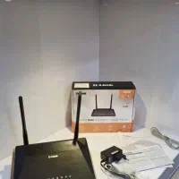 مودم D - Link  ( در حد نو ) ۴ پورت ADSL