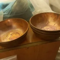 کاسه مسی ۶ عدد قدیمی