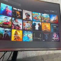 مانیتور ۳۲ اینچ منحنی سامنسوک درحده نو|تلویزیون و پروژکتور|همدان, |دیوار