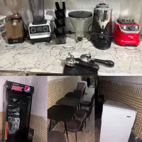 وسایل کافه در حد نو
