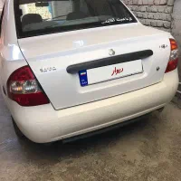 تیبا سفید صندوق دار دوگانه سوز|خودرو سواری و وانت|گرگان, |دیوار